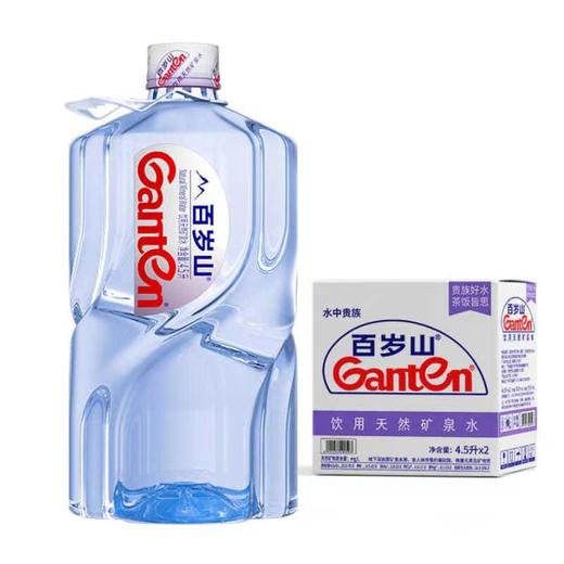 4.5L*2桶 百水山矿物质水 商品图0