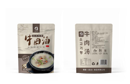 【直播专享】韩联礼品箱 速食汤 送礼 包邮 牛肉汤500gx2辣牛肉汤520g x1牛排骨汤500gx1  参鸡汤1000gx1  脊骨酱汤550克×1 商品图3