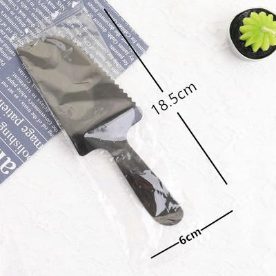 独立包装塑料切刀 一次性生日蛋糕切刀 蛋糕小切刀锯齿刀 商品图3