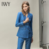 IWY/时尚蓝色条纹修身西服西装套装女商务通勤职业装气质女神范工作服CP10318 商品缩略图5