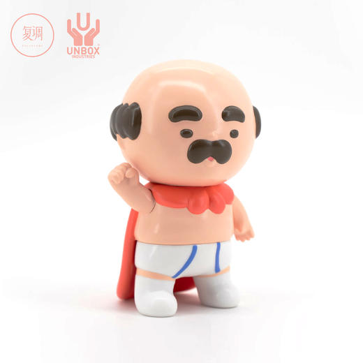 现货 Unbox 江大叔 超人大叔 搪胶 sofubi 软胶 潮玩 商品图4