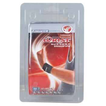 狂神运动护具 高弹纤维ks406运动缠绕护腕(2只装) 商品图4