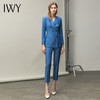 IWY/时尚蓝色条纹修身西服西装套装女商务通勤职业装气质女神范工作服CP10318 商品缩略图1