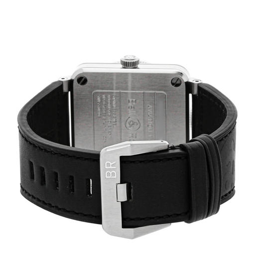 Bell & Ross 柏莱士 瑞士进口全自动机械手表男士方形腕表GMT飞行表2021年新款 BR0393-BL-ST/SCA 商品图1