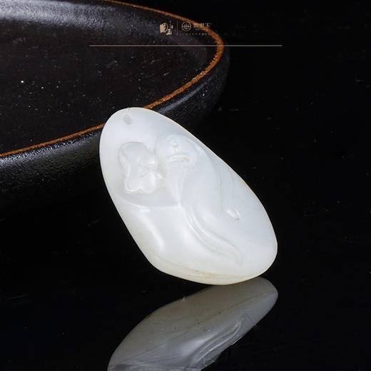 新疆国玉盟世玉和田玉白玉挂件（动物）【带证书·顺丰物流】 商品图3