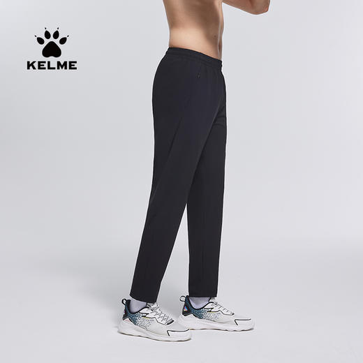 卡尔美针织运动长裤男2022新款休闲跑步健身训练收腿裤透气 商品图1