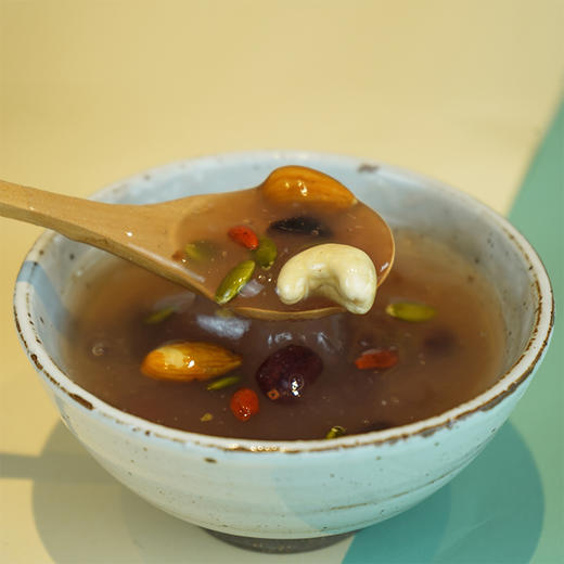 浙礼·杭州西湖藕粉原味桂花红枣坚果味 商品图8