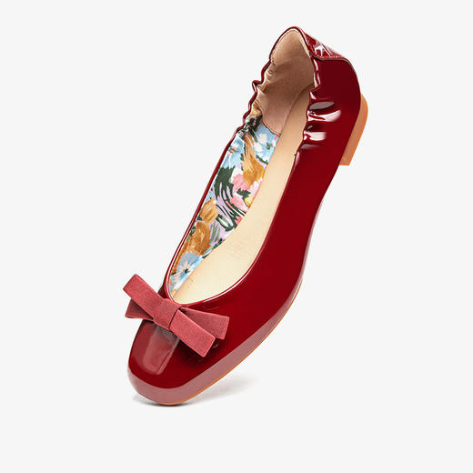 【平底百搭 防滑透气 舒适软底 新款单鞋尖款浅口】蛋卷鞋 商品图3