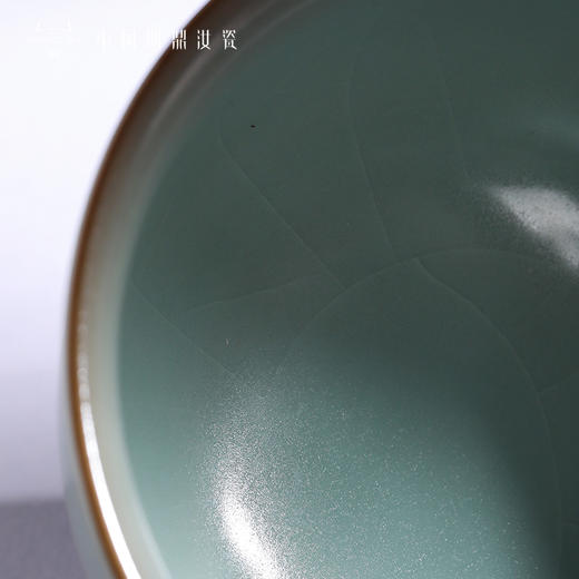 问鼎汝瓷复刻款天青花鼓碗 商品图2