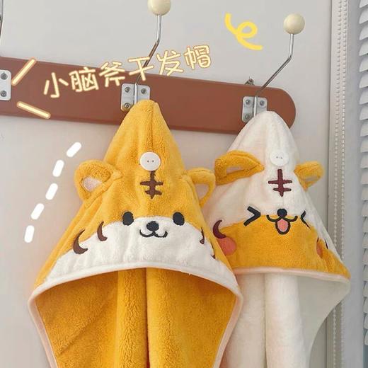 虎虎生威【敲可爱干发帽！干发不伤发】云朵包裹般温柔 3秒瞬吸 5分速干 远离掉毛困扰 商品图4