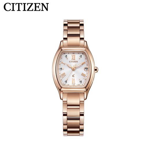 西铁城(citizen)光动能电波女表xC系列时尚舒博钛ES9354-69B 商品图1