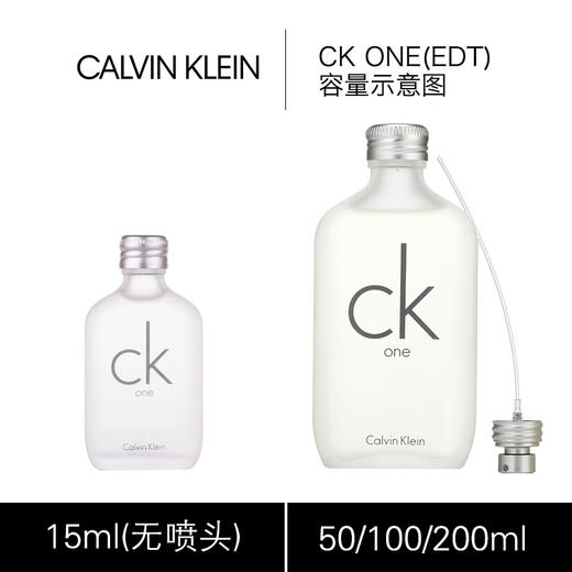 【中欧班列精选】卡尔文克雷恩CK ck one be中性淡香水100ml/200mlYZ 商品图2
