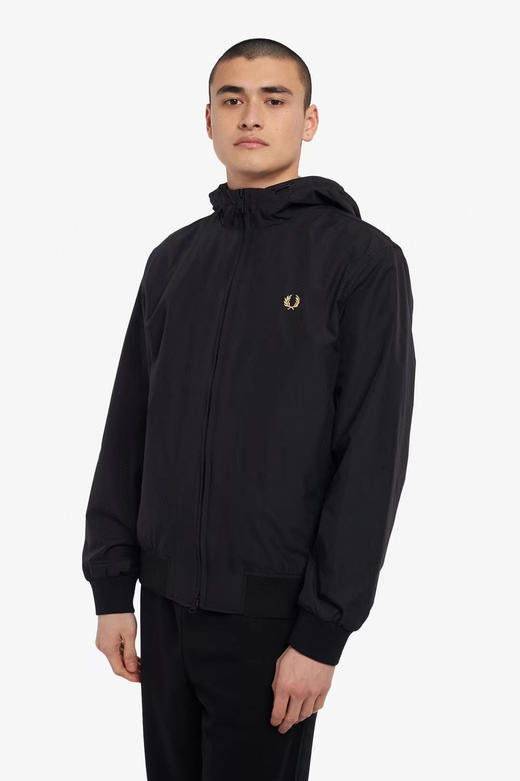 FRED PERRY新款麦穗刺绣连帽外套 商品图0