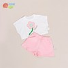 贝贝怡夏季新品女童短袖套装可爱甜美风两件套 商品缩略图4