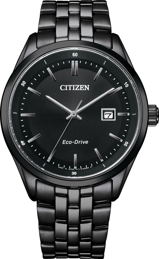 西铁城（CITIZEN）光动能男士腕表商务钢带款BM7565-80E 商品图8