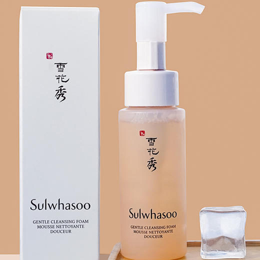 【99任选3件】雪花秀顺行洁颜泡沫洗面奶中小样50ml氨基酸洁面温和无残留 商品图2