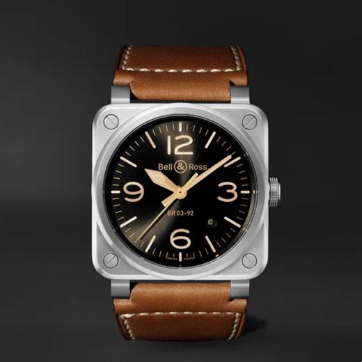 Bell & Ross 柏莱士 BR0392-GH-ST/SCA 自动机械男士腕表 商品图1