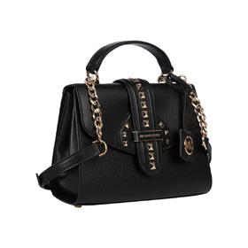 193599028453 迈克高仕MICHAEL KORS迈克高仕  Bleecker 小号铆钉翻盖手提包 规格： 26 x 10 x 18 cm