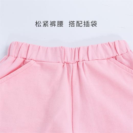 贝贝怡夏季新品女童短袖套装可爱甜美风两件套 商品图8