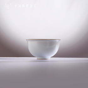 问鼎汝瓷复刻款月白花鼓碗