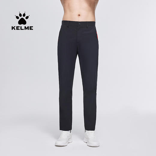 卡尔美男士运动裤梭织直筒长裤新款透气休闲跑步健身训练裤 商品图0