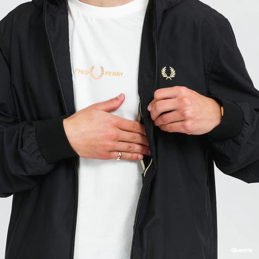 FRED PERRY新款麦穗刺绣连帽外套 商品图5