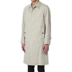 BURBERRY 巴宝莉 男士长款棉质华达呢汽车大衣 米色 4034669 25010