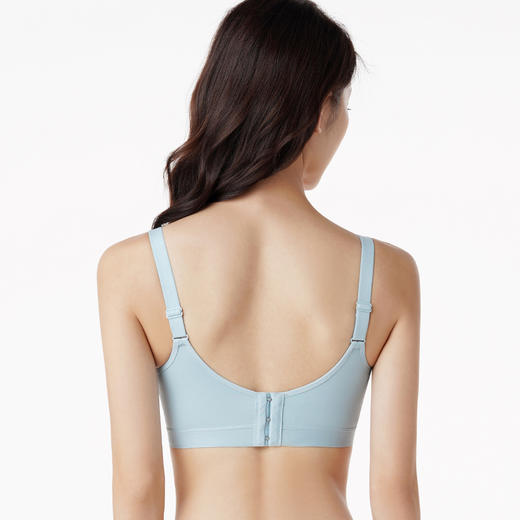 都市丽人内衣自然舒适A:中厚B:薄蕾丝三排扣无钢圈3/4杯常规文胸LB25A3 商品图2