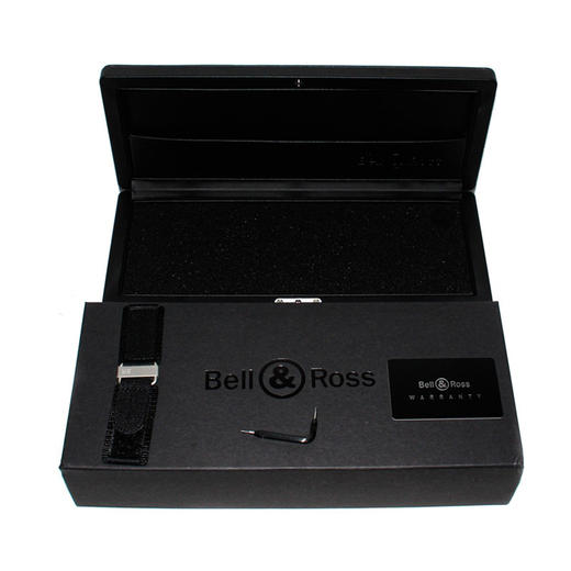 Bell & Ross 柏莱士 瑞士进口全自动机械手表男士方形腕表GMT飞行表2021年新款 BR0393-BL-ST/SCA 商品图2