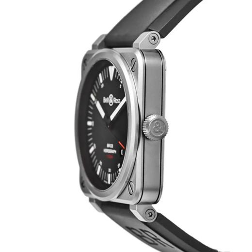 Bell & Ross 柏莱士 AVIATION系列 BR0392-HOR-BLC/SRB 男士腕表 商品图3