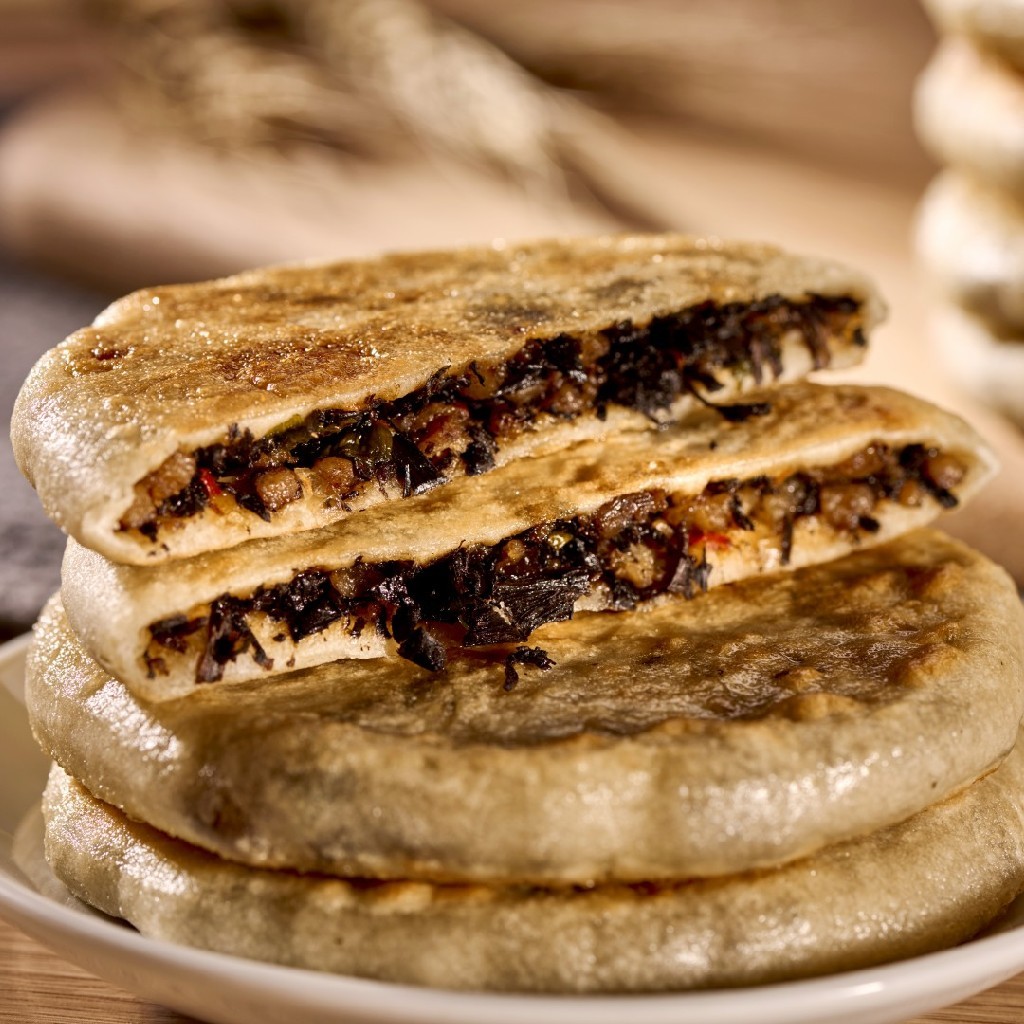 新款梅干菜饼-小梅干菜饼 2袋*8个装