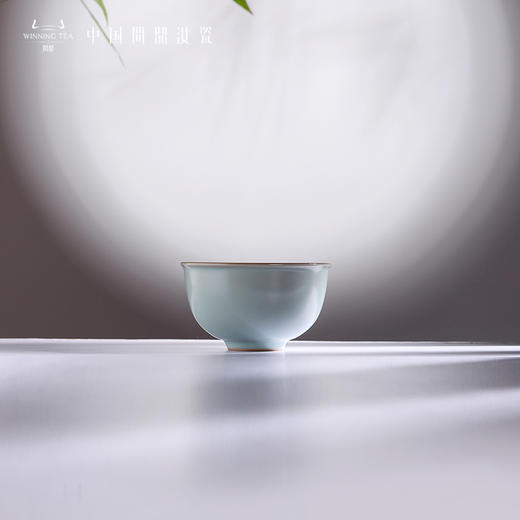 问鼎汝瓷复刻款天青花鼓碗 商品图0