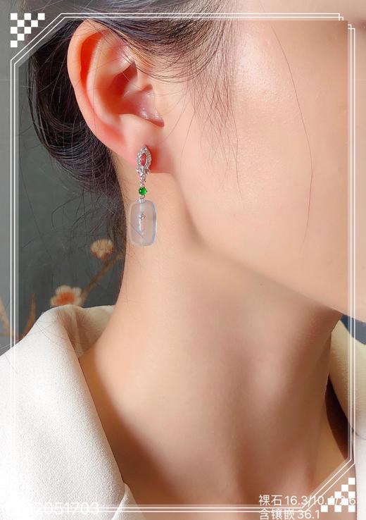 玻璃档方扣耳坠  19999【06-2051703】 商品图4