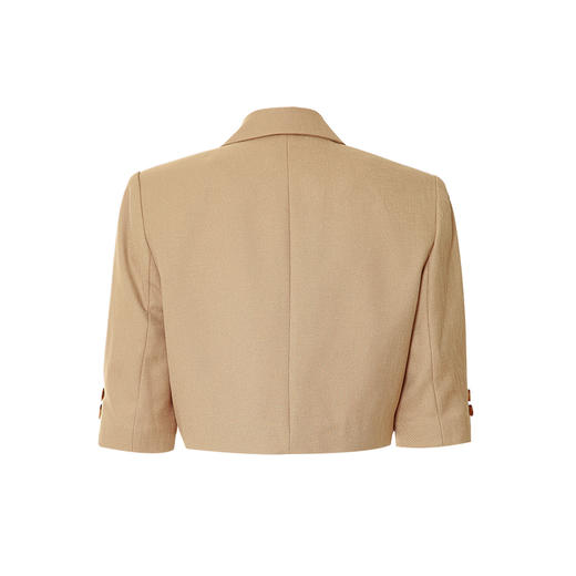 VIMAGE纬漫纪夏季新款帅气时尚纯色上衣休闲短外套女V1703317 商品图6