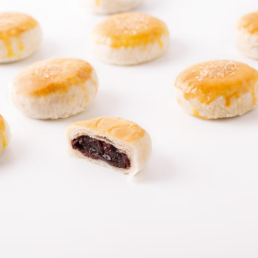 花miao纯手工无添加的云南玫瑰鲜花饼，一口下去只见玫瑰，甜而不腻！门店每日现烤现做，短保12天，收到请尽快吃完~8枚装[福利品] 商品图2