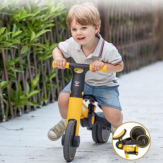 H hape E8467 多功能平衡车（黄黑） 商品图3