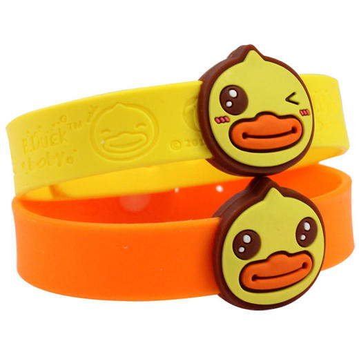 B.Duck小黄鸭驱蚊手环婴儿童成人孕妇2条装植物长效户外随身驱蚊 商品图4