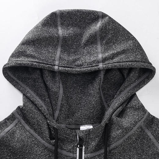 春秋男女款卫衣开衫连帽宽松户外运动外套男士djh35 商品图7