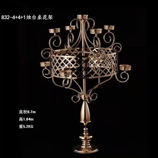 832-4+4+1烛台花架【运费自理】 商品图0