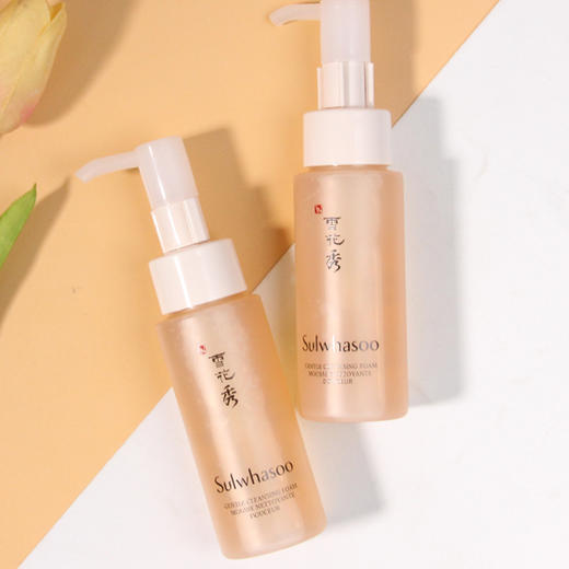 【99任选3件】雪花秀顺行洁颜泡沫洗面奶中小样50ml氨基酸洁面温和无残留 商品图0