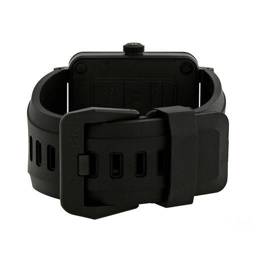 Bell & Ross 柏莱士 瑞士进口腕表经典方形陶瓷手表 BR0394-BL-CE 黑色 商品图2