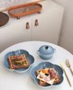 法国LE CREUSET酷彩花朵花形深盘子2件套炻瓷下午茶甜品水果餐具 商品缩略图3