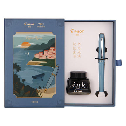 PILOT/百乐  78G钢笔 意式风情钢笔EF笔尖钢笔套装 商品图3