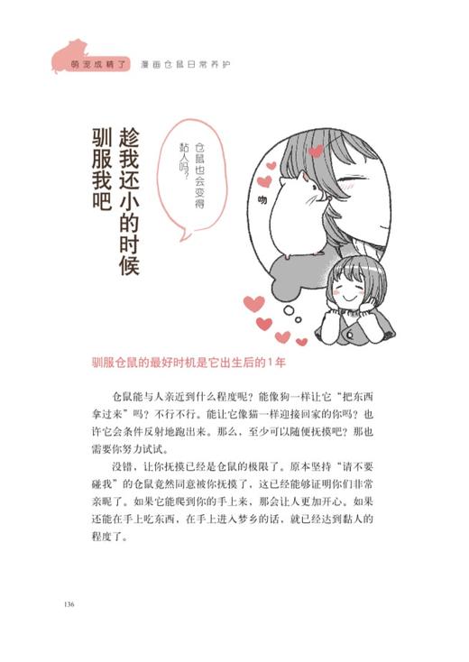 萌宠成精了：漫画仓鼠日常养护（我的宠物书） 商品图4