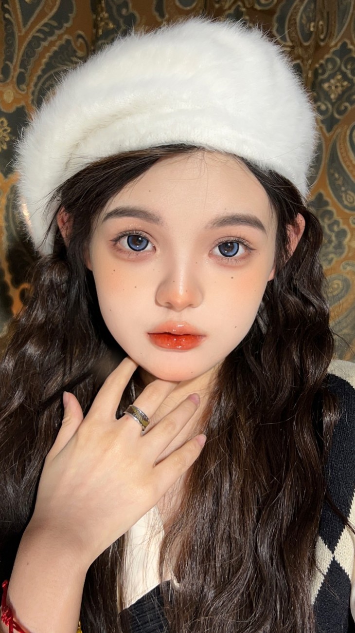 Beeruscon半年抛隐形眼镜 玲娜贝贝14.5mm 一副/2片-VVCON美瞳商城12