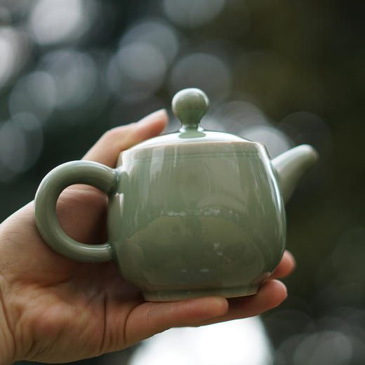 【众筹结束】张晞青瓷作品 宋韵“青绿山水茶席” 商品图2