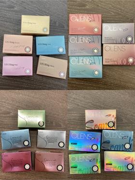 Olens月抛着色直径功课大合集！！必马！ Olens热销月抛5个系列