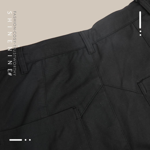 1U1132D直筒休闲裤 商品图4