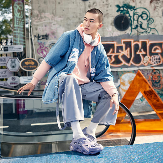 【明星同款】男女款情侣态极洞洞凉鞋ET22857L/ET22858L 商品图5