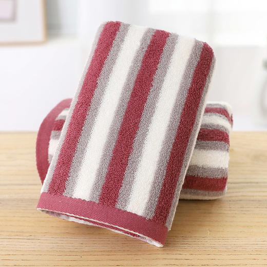 【彩条毛巾】彩条纹毛巾条纹毛巾全棉洗脸毛巾洗澡毛巾条纹款新品 商品图9